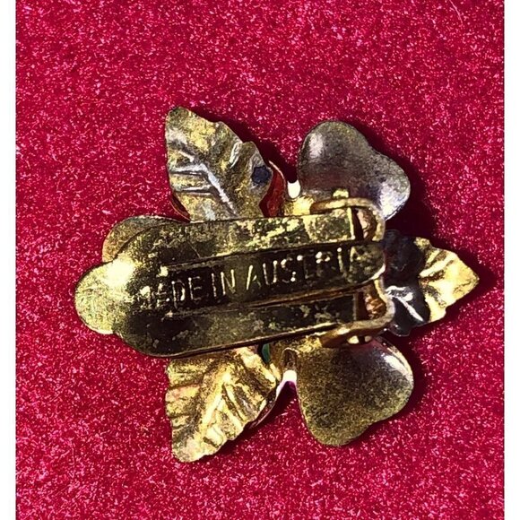 Vintage Enameled Earrings - Picture 3 of 7